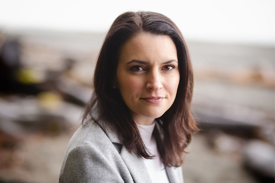 Romance author Valentina Burns lives in Saanich. (Megan Roberts)