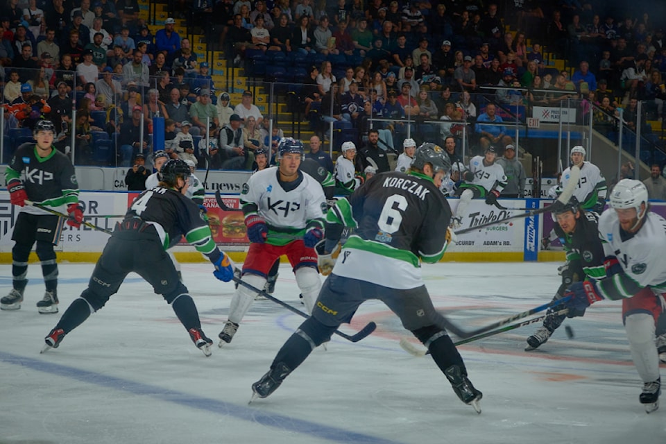Current NHL stars and alumni took over Prospera Place on Friday, Aug. 23, for the 鶹ѡ Hockey Fest pro game.