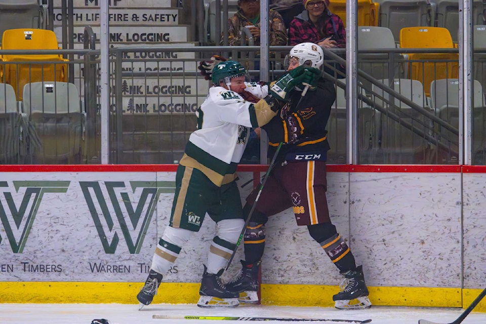 Saturday's game was not short on roughness.
