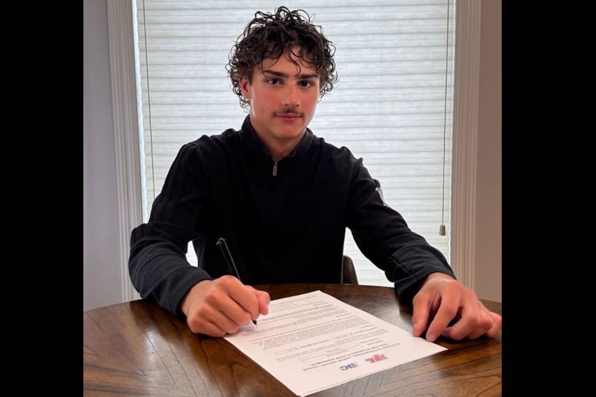 Quesnel River Rush ink Alberta forward