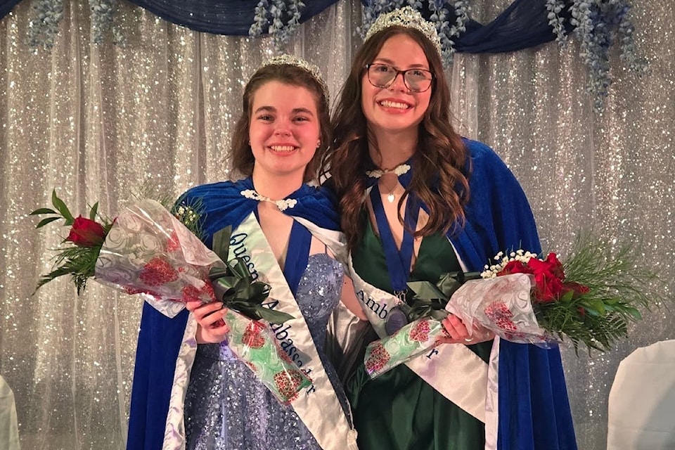 Ociah Woodruff and Grace Cassidy are the 2025 Quesnel ambassadors.