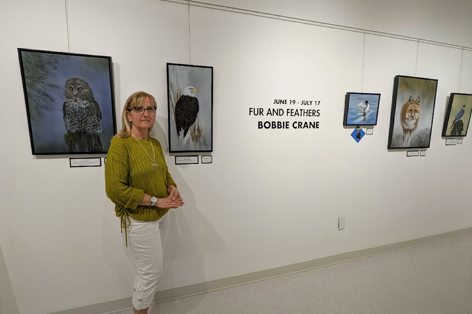 Bobbie Crane's pieces will be at the gallery until mid-July.
