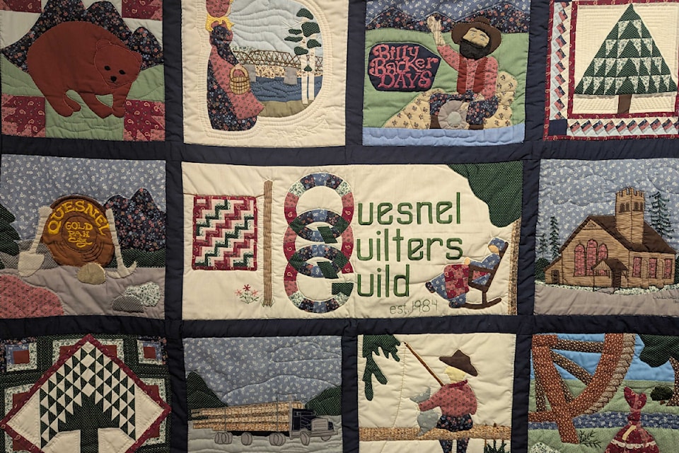 The Quilters Guild banner.