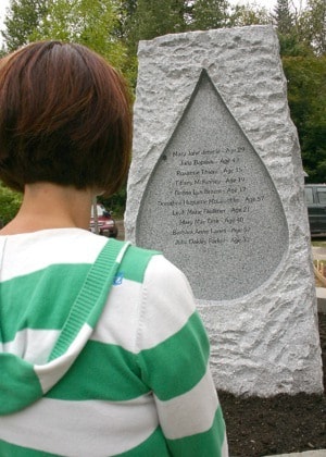 55944quesnelMemorialmarker