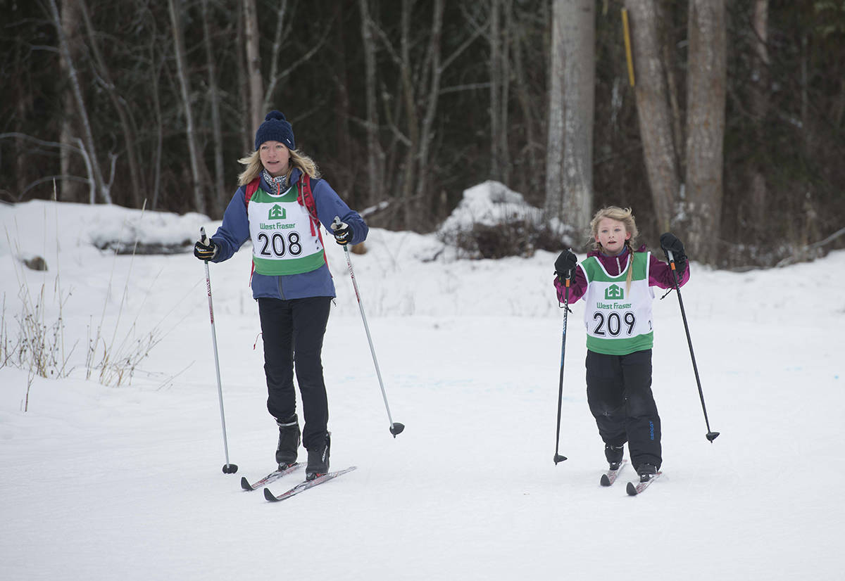 Crosscountry skiers enjoyed trails at annual Hallis Lake Loppet