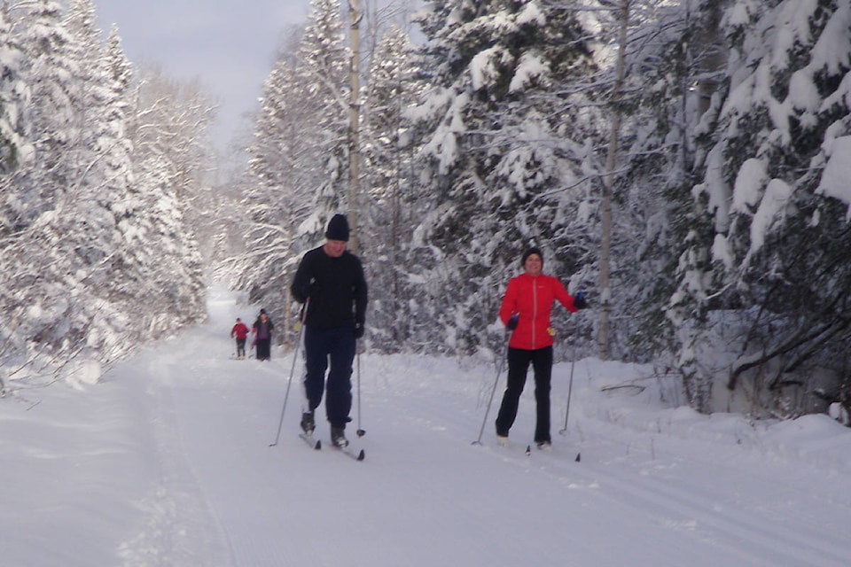 Cross-country skiing is a great way to enjoy the outdoors during the winter months. Contributed photos