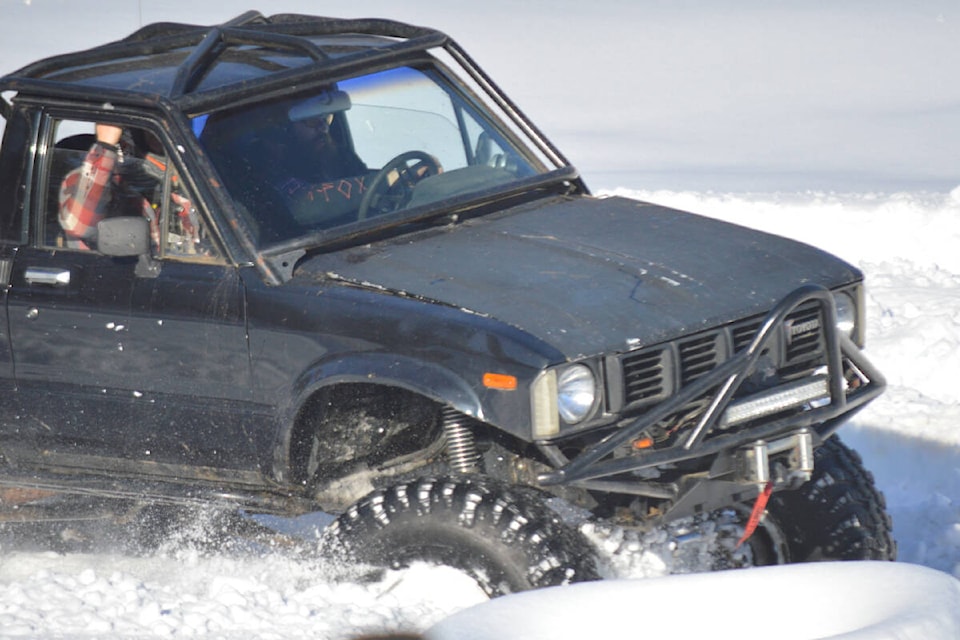 A total of 25 racers participated in Snowvid-19, The Race held in Quesnel Feb. 5/6. (Rebecca Dyok photo)