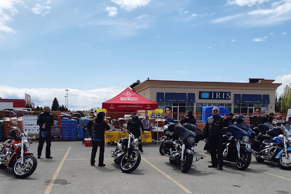 A total of 32 motorcyclists took part in this year’s Kristen Nylen Memorial Ride that was held Monday, May 23. (Les Nylen photo/Facebook)