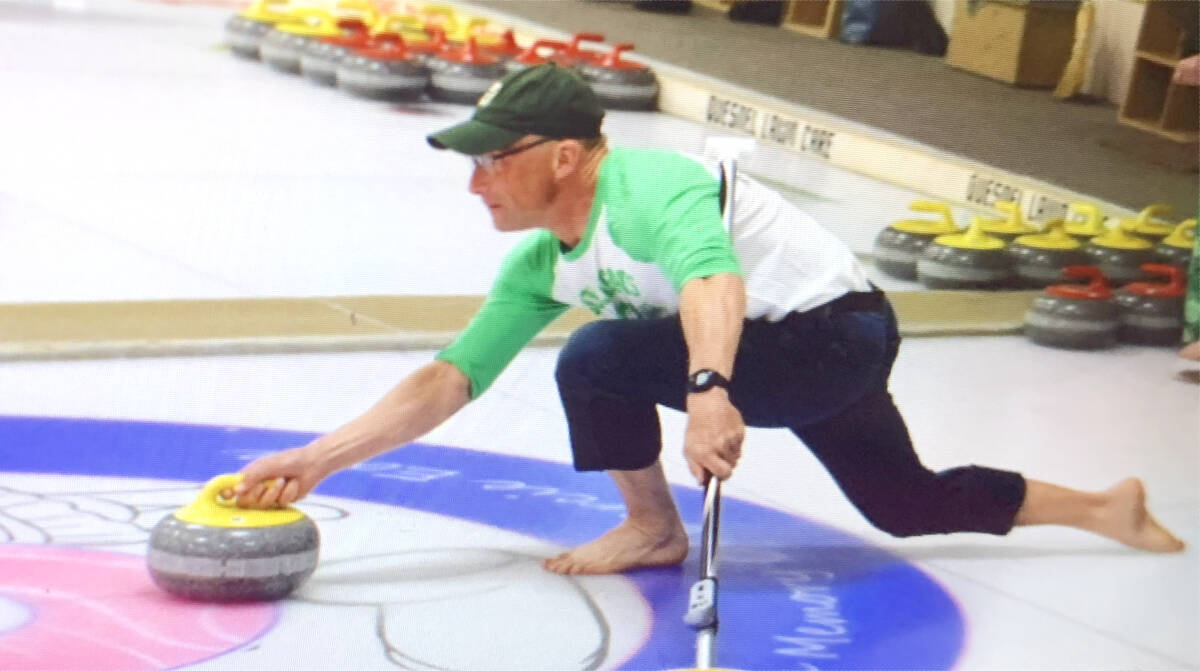 Quesnel curlers closer than a foot to the button Quesnel Cariboo Observer