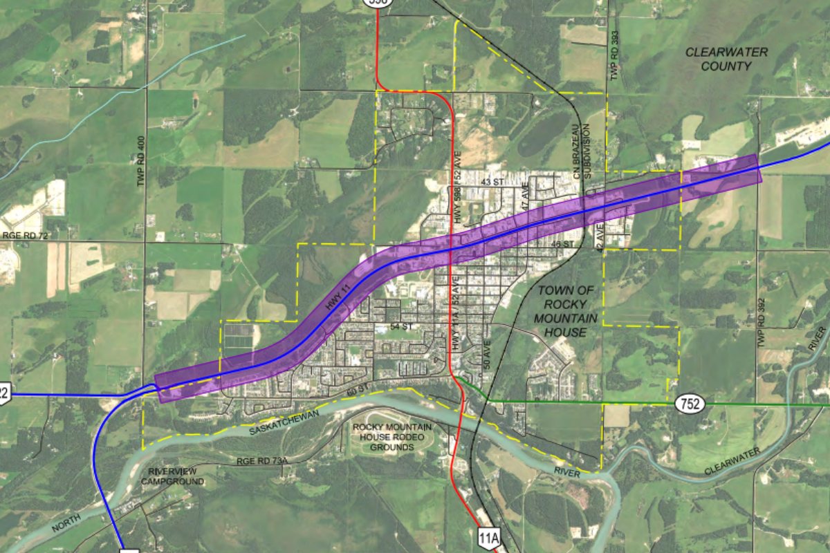 Rocky Mountain House highway twinning plan being updated ...