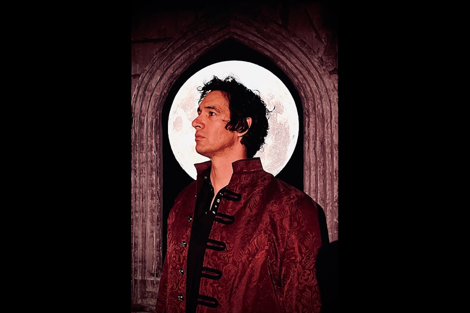 Sarain Soonias plays Dracula in Central Alberta Theatre's production of Dracula: Mina’s Quest. (Photo contributed by Lacey Oleson-Rinehart) 