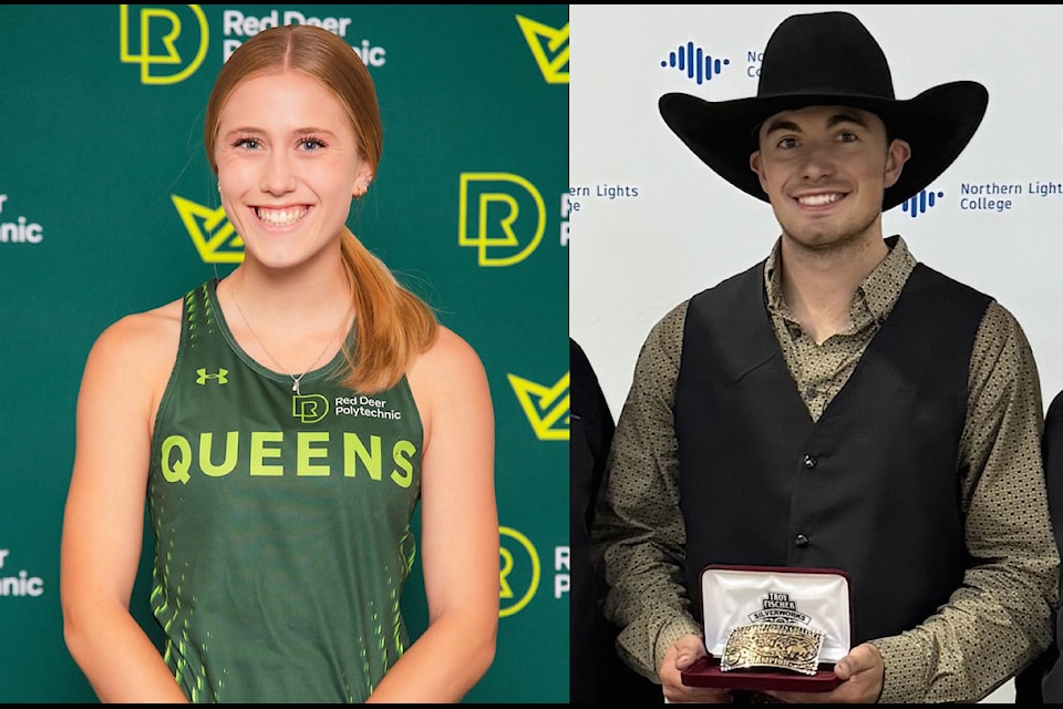 Justine Larson and Casey Thomson were named the RDP Athletes of the Week.