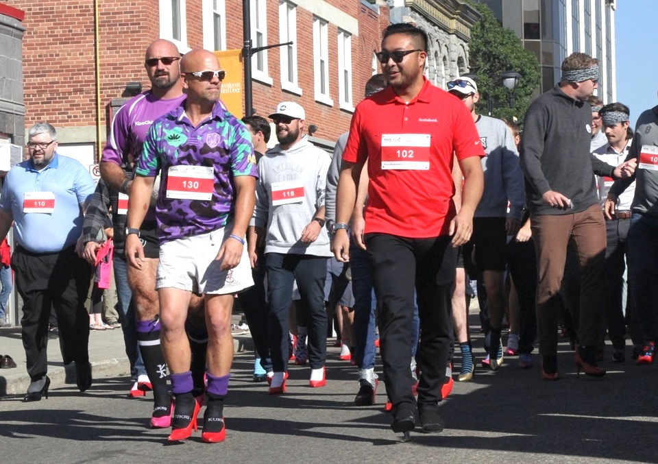 Walk a Mile in HER Shoes returns to Red Deer's downtown Red Deer Advocate