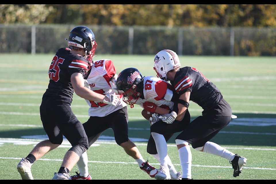 The H.J. Cody Lakers took on the Lindsay Thurber Raiders on Friday afternoon at Setters Place in Red Deer.