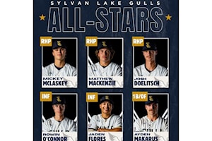 Six Sylvan Lake Gulls named to WCBL All-Star Game