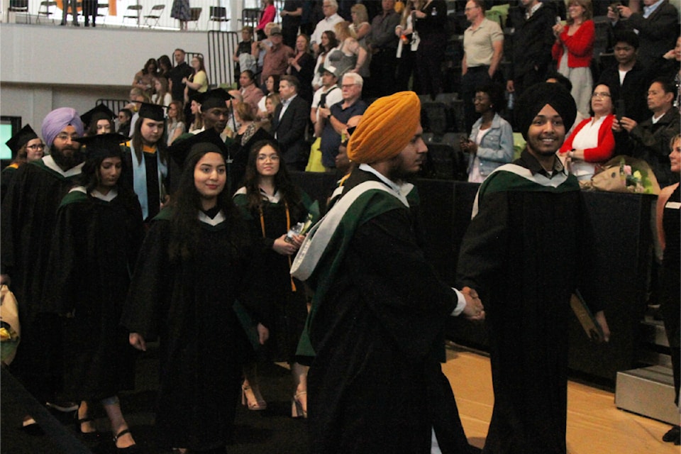 Red Deer Polytechnic held a pair of convocation ceremonies at the Gary W. Harris Canada Games Centre on Friday, June 6. (Photo by Sean McIntosh/Advocate staff)