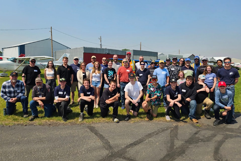 The Lacombe Flying Club and General Lee Aviation hosted a Discover Aviation Day event at the Lacombe Regional Airport on Sunday, June 8. (Contributed photo)