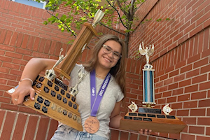 Central Alberta student once again returns from Canada-Wide Science Fair with a medal