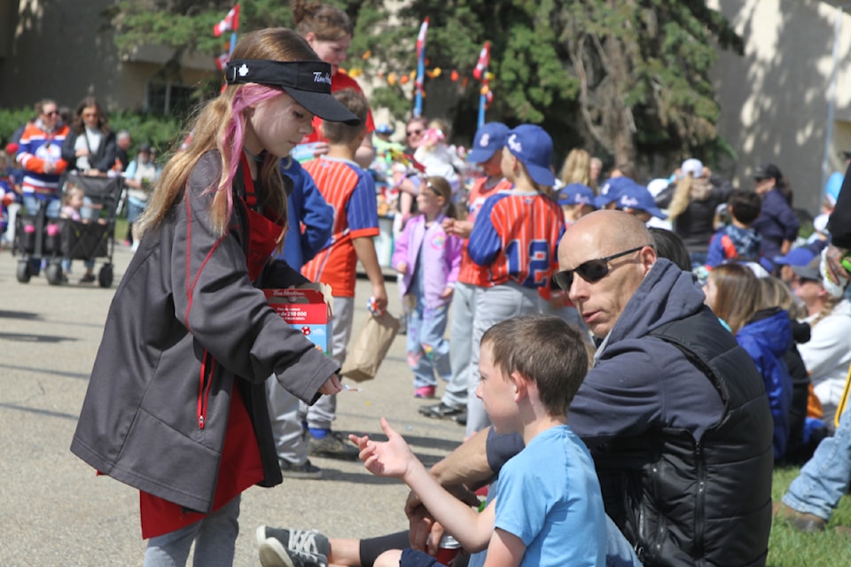 Blackfalds Days featured a parade on Saturday, June 14. (Photo by Sean McIntosh/Advocate staff)