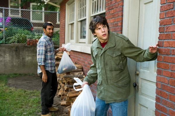 Jesse Eisenberg, Aziz Ansari