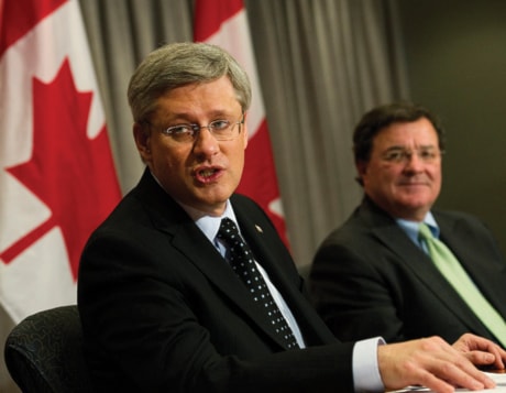 Stephen Harper; Jim Flaherty;