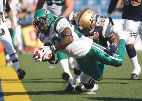 CFL Roughriders Blue Bombers 20090913