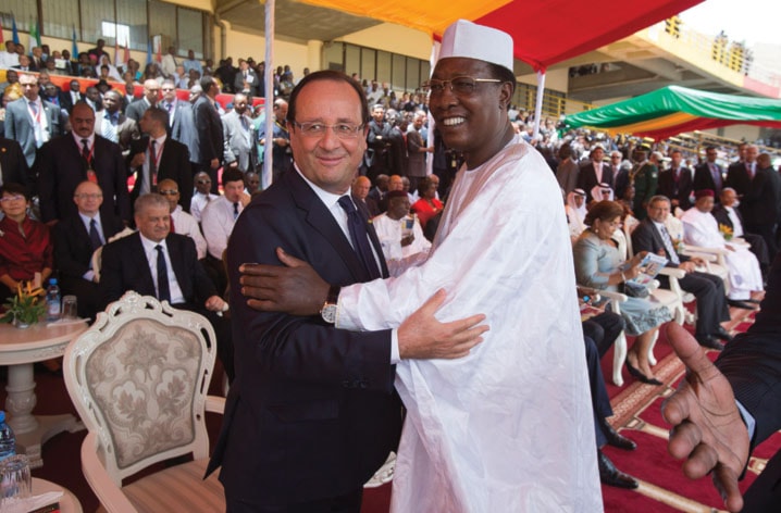 Francois Hollande Idriss Deby Itno