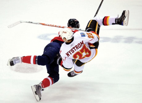 Eric Nystrom, Mike Green