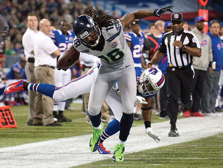 Rookie Wilson powers Seahawks to win over Bills in Toronto Red