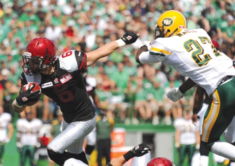 CFL Edmonton Eskimos Saskatchewan Roughriders 20100717