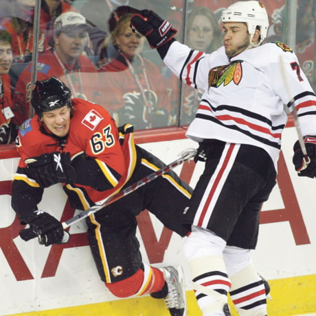 Brent Seabrook, Warren Peters