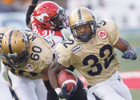 CFL Stampeders Blue Bombers 20090710