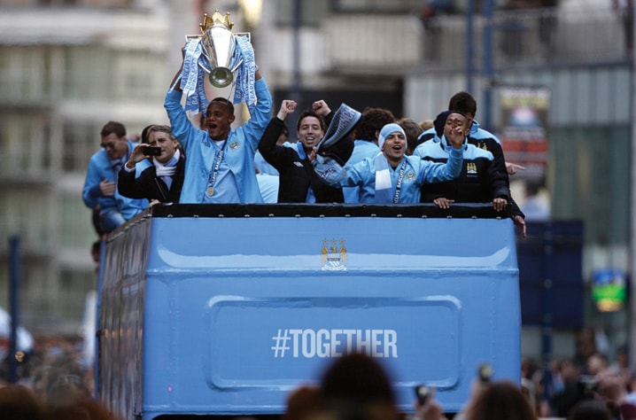 Britain Manchester City Parade