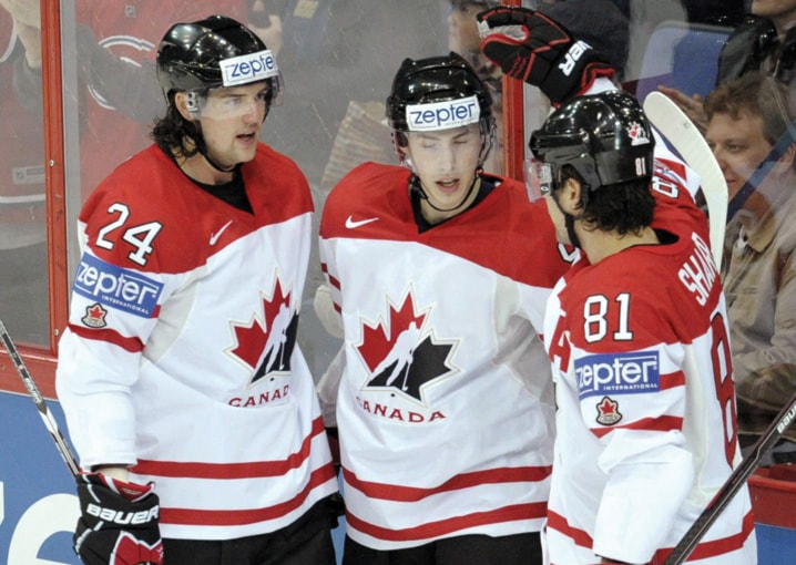 Jamie benn shop team canada jersey