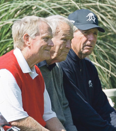 Arnold Palmer, Jack Nicklaus, Gary Player