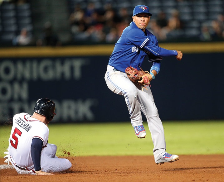 Ryan Goins, Freddie Freeman