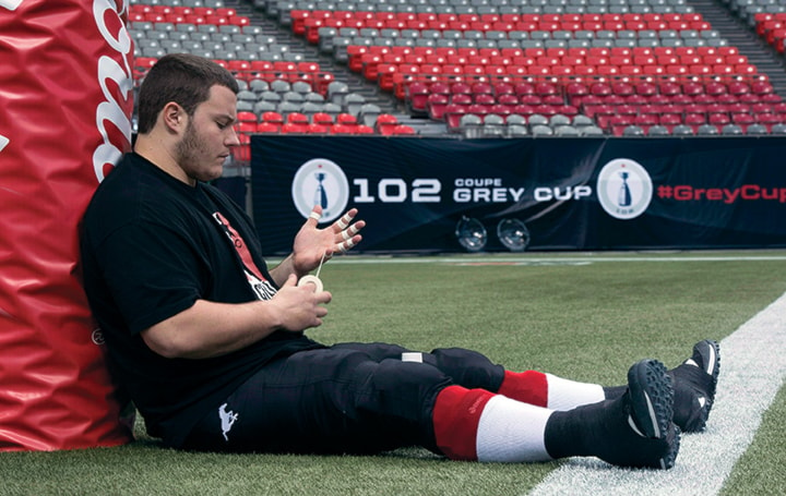 FBO CFL Stampeders Camp 20150601