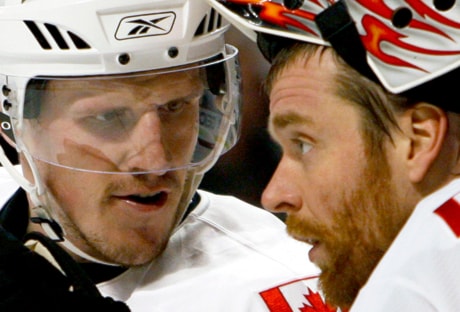 Dion Phaneuf, Mikka Kiprusoff