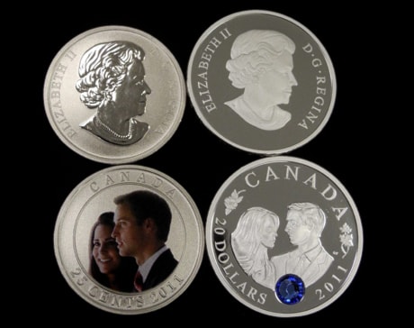 Royal Wedding Cda Coins 20110406