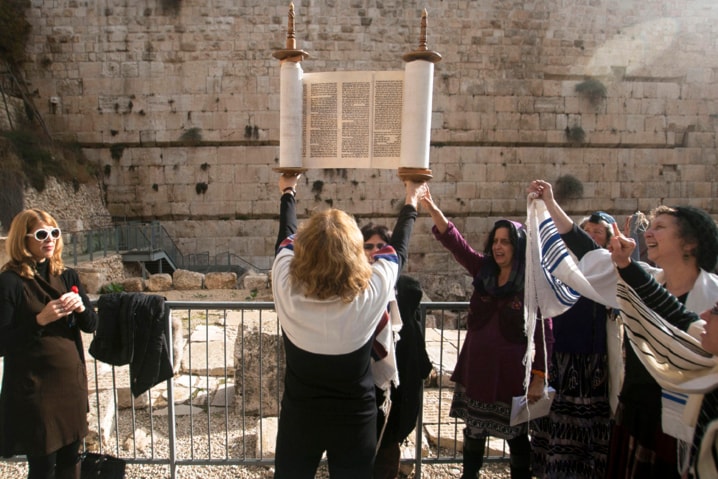 APTOPIX Mideast Israel Wall Women