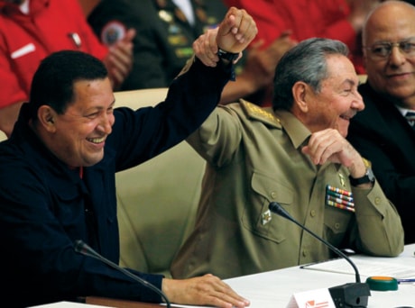Hugo Chavez, Raul Castro