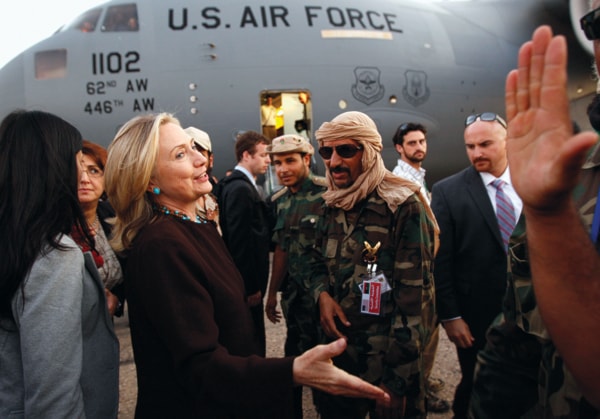 Libya Clinton Visit