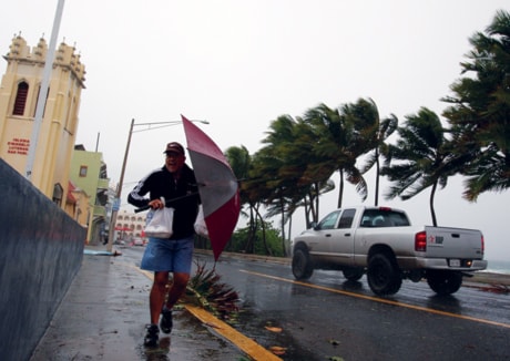 APTOPIX Puerto Rico Tropical Weather