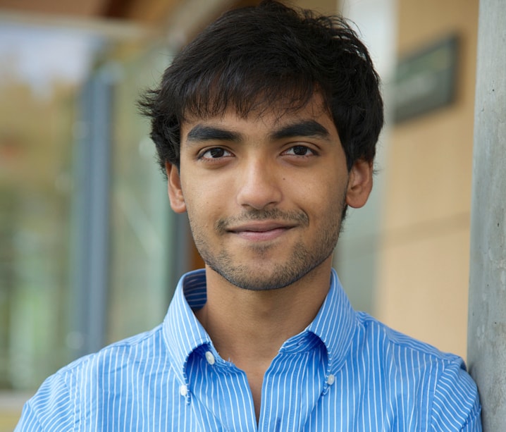 Deepan Hazra, 1st year Science Student and Scholarship winner