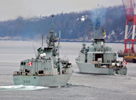 HMCS Halifax HMCS Athabaskan