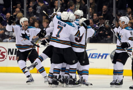 Sharks Kings Hockey