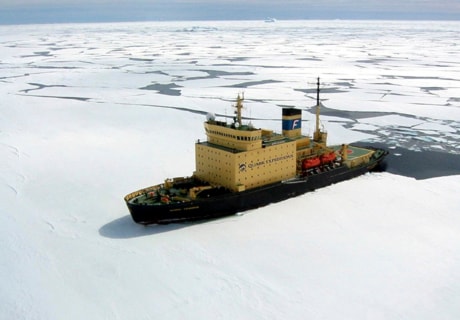 Antarctic Cruise Ship