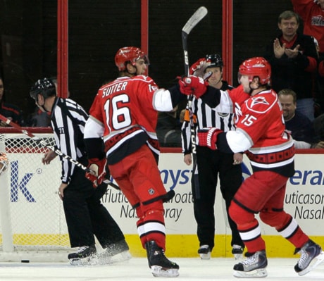 Tuomo Ruutu, Brandon Sutter