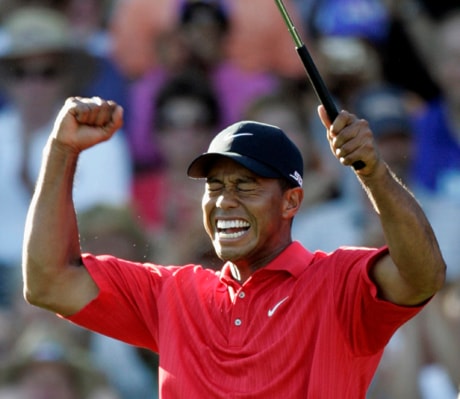 Athlete of the Decade Tiger Woods Golf