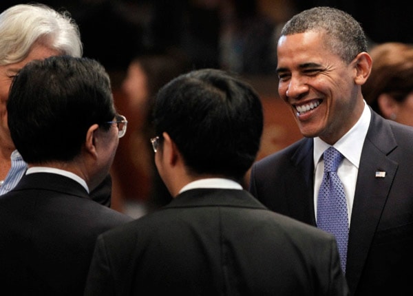Hu Jintao, Barack Obama